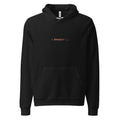 Black hoodie with orange text reading ✳ Beboppin'...