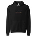 Black hoodie with orange text reading ✳ Gallivanting...