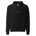 Black hoodie with orange text reading ✳ Vibing...